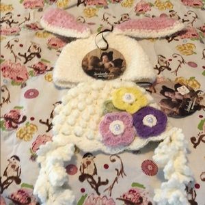 NWT baby girl hats. 6-12 mos. Two boutique hats.